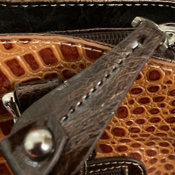 Maddi Claire Top Grain Leather Studded Bag - Picture 11 of 13